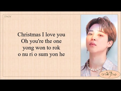 Jimin (BTS 방탄소년단) - Christmas Love (Easy Lyrics)