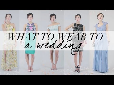 What To Wear To A Wedding - UCZpNX5RWFt1lx_pYMVq8-9g