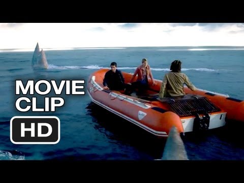 Percy Jackson: Sea of Monsters Movie CLIP - Those Aren't Sharks (2013) - Logan Lerman Movie HD - UCkR0GY0ue02aMyM-oxwgg9g