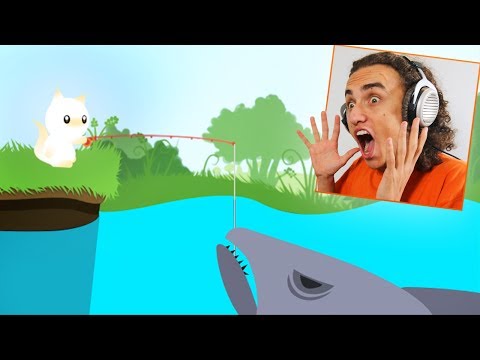 CATCHING THE BIGGEST SHARK IN THE GAME! (Cat Goes Fishing) - UCfLuMSIDmeWRYpuCQL0OJ6A