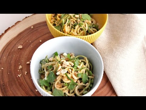 Zoodles with Peanut Sauce | Episode 1051 - UCNbngWUqL2eqRw12yAwcICg