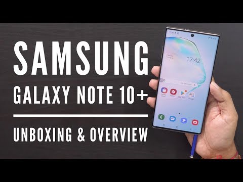 Video - Technology - Samsung Galaxy Note 10+ UNBOXING & Overview (Indian Unit) #India