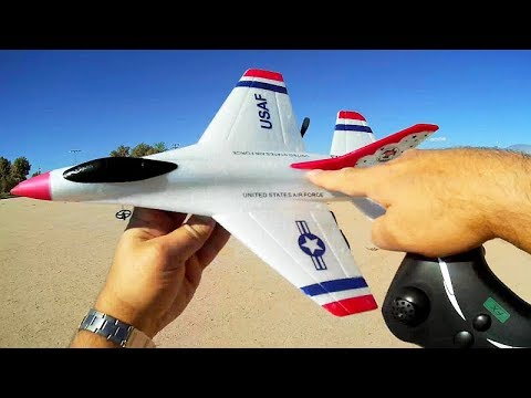 FX-823 Stabilized Two Channel RC Thunderbirds F-16 Fighter Jet Flight Test Review - UC90A4JdsSoFm1Okfu0DHTuQ