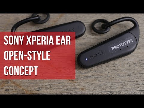 Sony Xperia Ear Open-Style Concept IFA 2017 Preview - UCwPRdjbrlqTjWOl7ig9JLHg