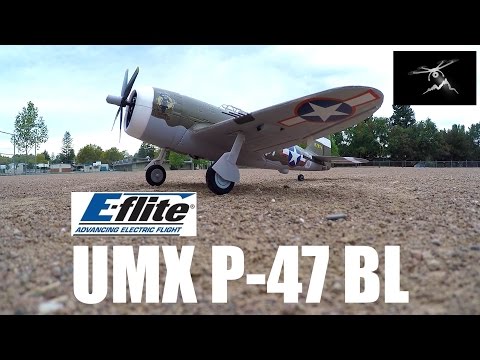 E-flite UMX P-47 BL: Review and Flight - UCKqpeIILaupg-SvrIstn-yA