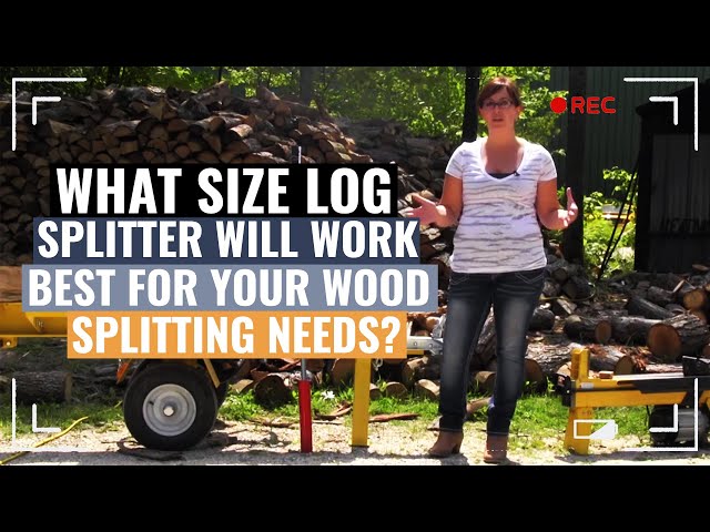 What Size Log Splitter Do You Need?