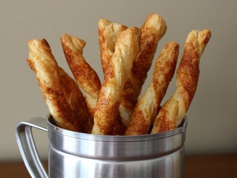 Cheese Straws - Cheesy Bread Sticks Recipe - UCRIZtPl9nb9RiXc9btSTQNw