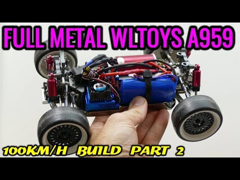 FULL METAL WLTOYS A959 3000KV 100km/h CRAZY BUILD! Part 2 It Runs!! - UC1JRbSw-V1TgKF6JPovFfpA