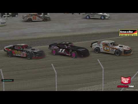 Midwest Dirt Racing R8 @ Limaland Motorsports Park - dirt track racing video image