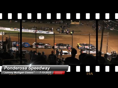Ponderosa Speedway - Super Late Model Feature - 7/15/2022 - dirt track racing video image