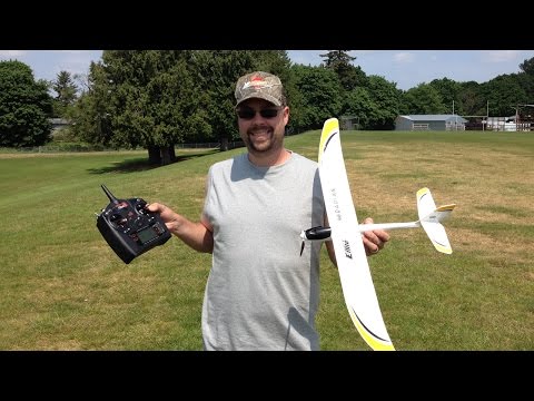 John Flies GBLynden's UMX Radian RC Glider with Bugs! - UCJ5YzMVKEcFBUk1llIAqK3A
