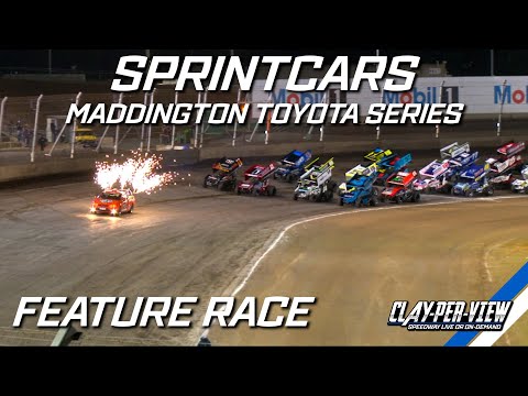 Sprintcars | Maddington Toyota Series - Perth Motorplex - 5th Nov 2022 | Clay-Per-View Highlights - dirt track racing video image