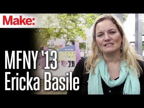 Ericka Basile at the World Maker Faire New York 2013 - UChtY6O8Ahw2cz05PS2GhUbg