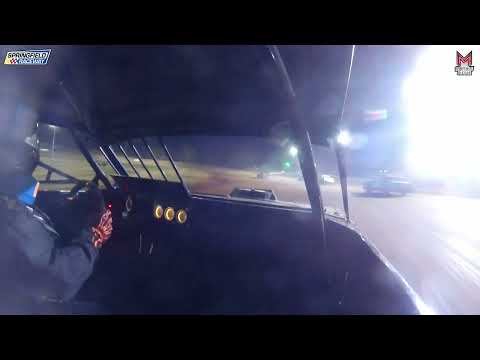 #127 Jay Barnett - Pure Stock - 9-14-2024 Springfield Raceway - In Car Camera - dirt track racing video image