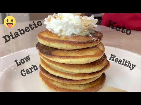 EASY KETO,  ALMOND FLOUR PANCAKES RECIPE - LOW CARB AND DIABETIC FRIENDLY RECIPE - UCoq4cyttGVBzqB5oDtSQsBA