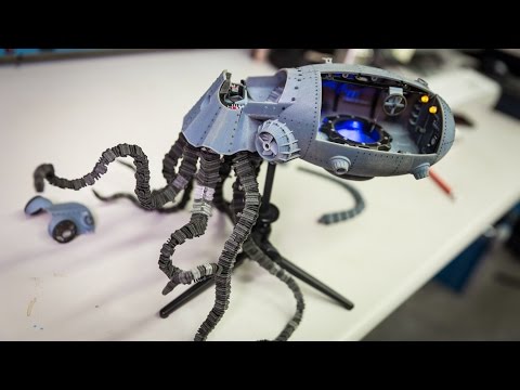 Show and Tell: 3D Printed Steampunk Octopod - UCiDJtJKMICpb9B1qf7qjEOA