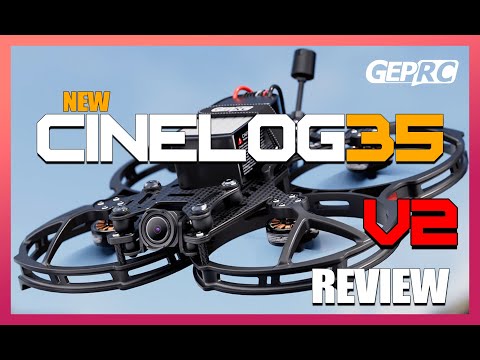 BEST CINEWHOOP right now - GEPRC Cinelog35 V2 Fpv Drone - FULL REVIEW - UCwojJxGQ0SNeVV09mKlnonA