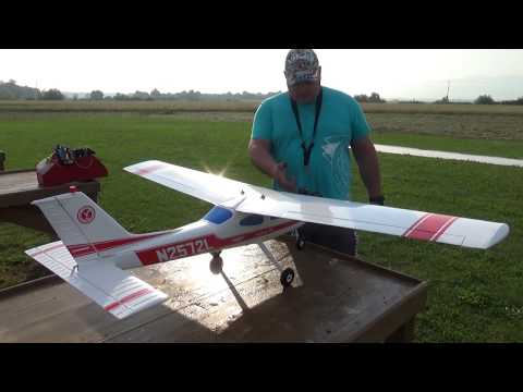 Aviomodelli Cessna 177 Mini Cardinal RC 1.73m nitro plane Maiden flight - UC3RiLWyCkZnZs-190h_ovyA