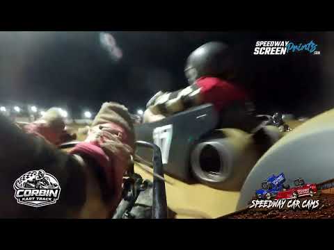 #13 Allyssa Elliott - Light Predator - Corbin Kart Track 8-15-26 - In-Car-Camera - dirt track racing video