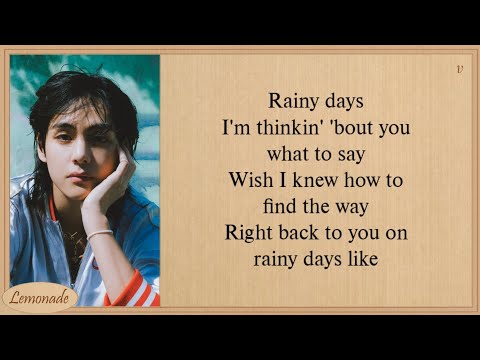 V Rainy Days Easy Lyrics