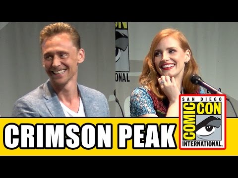 Crimson Peak Comic Con Panel - Tom Hiddleston, Jessica Chastain, Mia Wasikowska, Guillermo del Toro - UCS5C4dC1Vc3EzgeDO-Wu3Mg