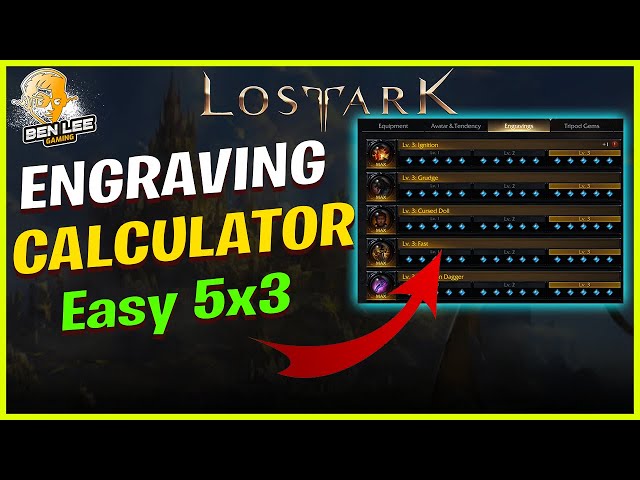 Lost Ark: Engraving Calculator
