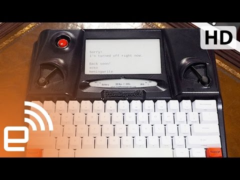 60 Seconds with Hemingwrite | Engadget Expand - UC-6OW5aJYBFM33zXQlBKPNA