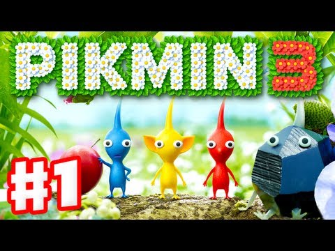 Pikmin 3 - Gameplay Walkthrough Part 1 - Day 1 - Crash Landing! (Nintendo Wii U) - UCzNhowpzT4AwyIW7Unk_B5Q