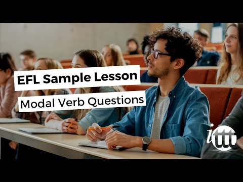 EFL Sample Lesson - Modal Verb Questions