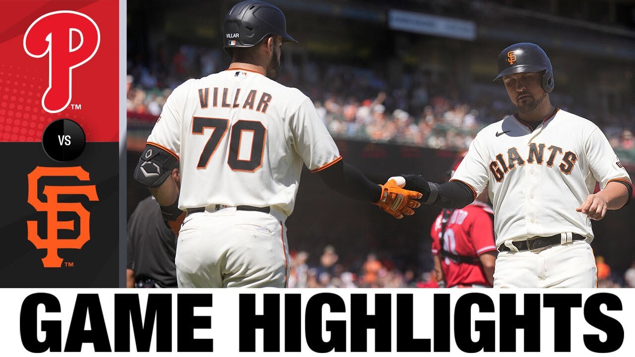 Phillies vs. Giants Game Highlights (9/4/22) | MLB Highlights