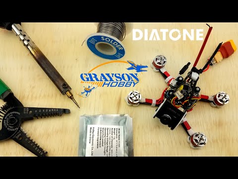 Diatone GTR90 Installing XM & XM+ | Solder FrSky Receiver into GT90 - UCf_qcnFVTGkC54qYmuLdUKA