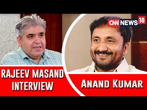 Video - Bollywood Special - Anand Kumar INTERVIEW with Rajeev Masand I SUPER 30 I Hrithik Roshan