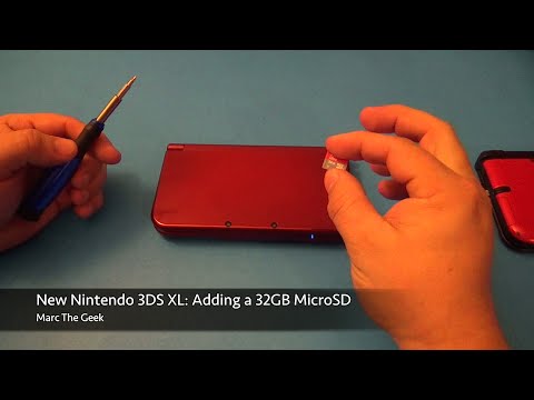 New Nintendo 3DS XL: Adding a 32GB MicroSD - UCbFOdwZujd9QCqNwiGrc8nQ