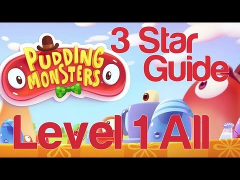 Pudding Monsters World 1 All Levels 1-1 to 1-25 3 Star Walkthrough Guide Tutorial | WikiGameGuides - UCCiKcMwWJUSIS_WVpycqOPg