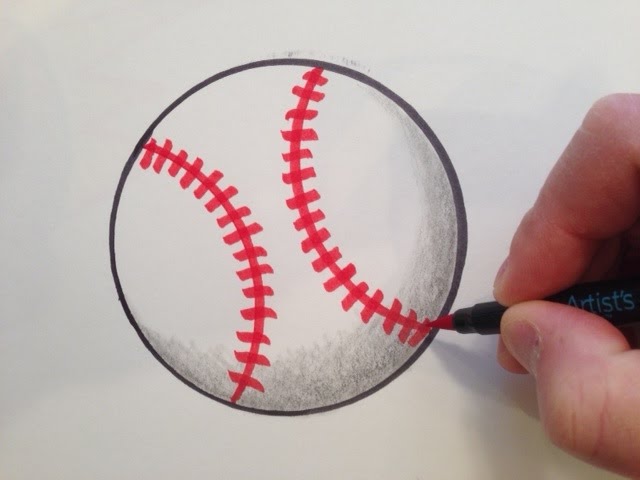 Diagram of a Baseball
