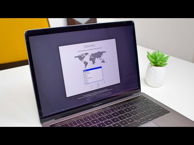 How To Reset Macbook Pro To Factory Settings