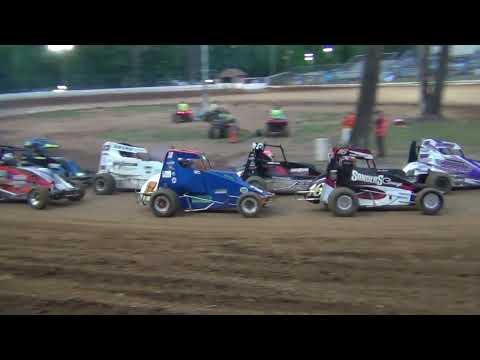 125/4-Stroke Micro Sprint Feature-Shellhammer Dirt Track-5/24/23 - dirt track racing video image