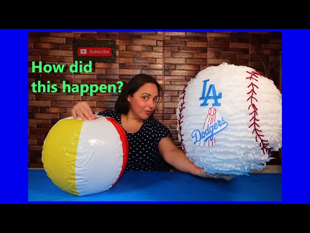 How to Make a Baseball Pinata