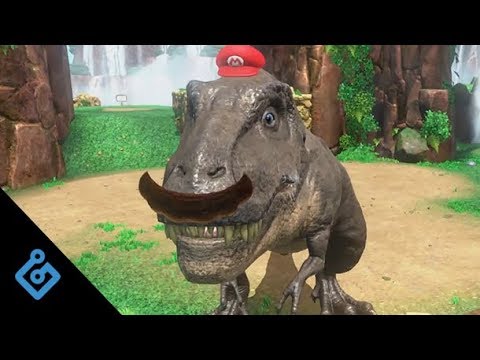 Stomping Around As A T. Rex In Exclusive Super Mario Odyssey Gameplay - UCK-65DO2oOxxMwphl2tYtcw