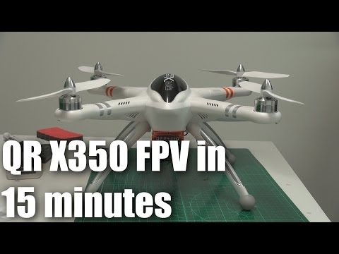 Walkera QR X350, FPV-ready in 15 minutes - UCahqHsTaADV8MMmj2D5i1Vw