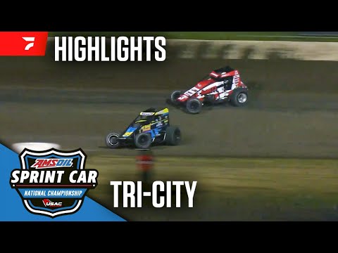 𝑯𝑰𝑮𝑯𝑳𝑰𝑮𝑯𝑻𝑺: USAC AMSOIL National Sprint Cars | Tri-City Speedway | September 5, 2025 - dirt track racing video image