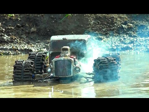 RC ADVENTURES - Muddy Monster Grim Reaper 4x4 Rat Rod gives GREAT SMOKE SHOW! Traxxas Summit - UCxcjVHL-2o3D6Q9esu05a1Q