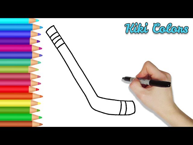 Coloring Hockey Pages for Fun and Relaxation