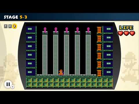 NES Remix Walkthrough - Wrecking Crew - All 11 Stages (3 Star Rainbow Rank) - UCg_j7kndWLFZEg4yCqUWPCA