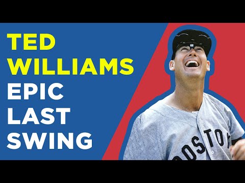 Ted Williams final at bat at Fenway Park video clip