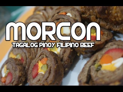 Paano magluto Morcon Recipe - Filipino Tagalog Pinoy