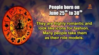 Basic Characteristics of people born between June 25th to June 30th
