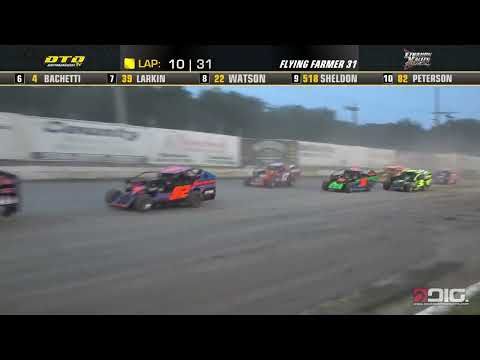 Lebanon Valley Speedway | Flyin' Farmer 31 358 Modified Feature Highlights | 7/26/25 - dirt track racing video image