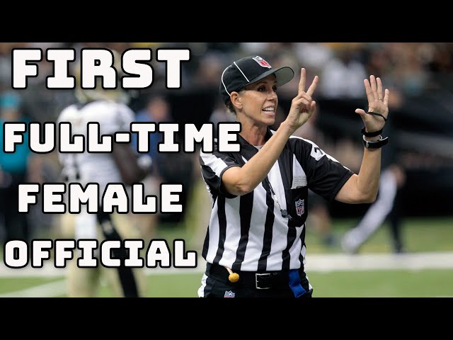 Who Is The Female Referee In The NFL?
