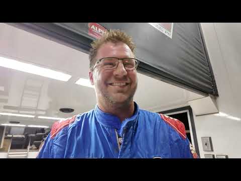 Danny Dietrich discusses Wednesday's second-place finish at BAPS Motor Speedway - dirt track racing video image